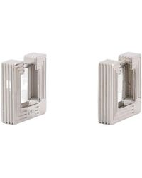 Ivi - Geometric Mini Hoop Earrings - Lyst