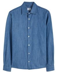 Aspesi - Denim Western Style Shirt - Lyst