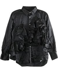 Comme des Garçons - Comme Des Garçons Layered Ruffled Blouse - Lyst