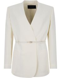 Fabiana Filippi - Long-Sleeved Suit Jacket - Lyst