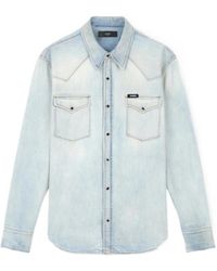 Amiri - Western-Style Denim Shirt - Lyst