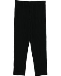 Homme Plissé Issey Miyake - Homme Plissé Issey Miyake Pleated Tapered Trousers - Lyst