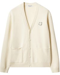 Maison Kitsuné - Fox Head Milano Cardigan - Lyst