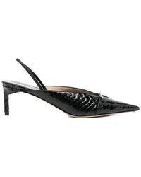 Tom Ford - Sling-Back Leather Pumps - Lyst