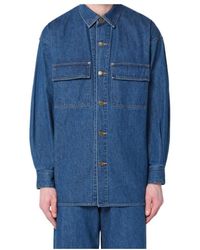 AURALEE - Selvedge Shirt - Lyst