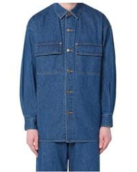 AURALEE - Selvedge Shirt - Lyst