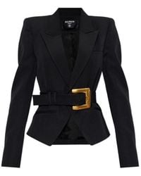 Balmain - Long-Sleeve Casual Jacket - Lyst