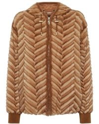 Fendi - Mink Jacket - Lyst