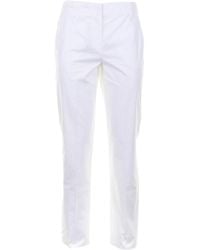 Marella - Straight-Leg Casual Trousers - Lyst
