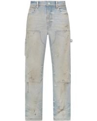 Amiri - Distressed Lightweight Carpenter Jeans - Lyst