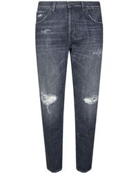 Dondup - Brighton Distressed Carrot Jeans - Lyst