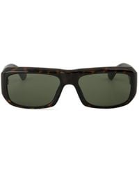 Saint Laurent - Eyewear Rectangular Frame Sunglasses - Lyst