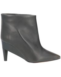 Isabel Marant - Minimalist Leather Ankle Boots - Lyst