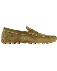 Tod's - Round Toe Loafers - Lyst