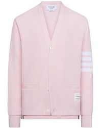 Thom Browne - Textured Pique Cardigan - Lyst