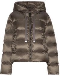 Max Mara - The Cube Short Hooded Down Jacket - Lyst