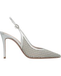 Gianvito Rossi - Nikki Pointed Toe Slingback Pumps - Lyst