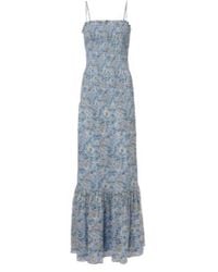 Veronica Beard - Clem Floral Cotton And Silk Maxi Dress - Lyst