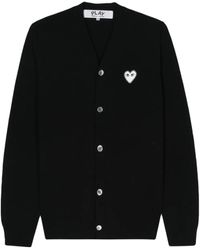 Comme des Garçons - Heart Patch Cardigan - Lyst