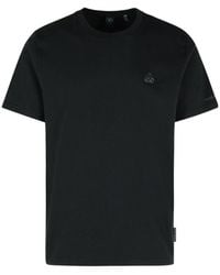 Moose Knuckles - Crescent Logo Patch T-Shirt - Lyst