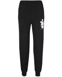 Stella McCartney - Elasticated Waistband Tapered Track Pants - Lyst