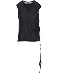 Ann Demeulemeester - Biba Sleeveless Top - Lyst