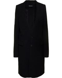 Ann Demeulemeester - Single-Breasted Coat - Lyst