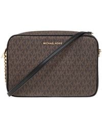 Michael Kors - Michael Jet Set Zipped Large Crossbody Bag - Lyst