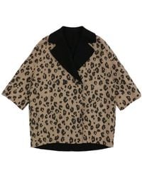 Max Mara - Leopard Print Leisure Jacket - Lyst