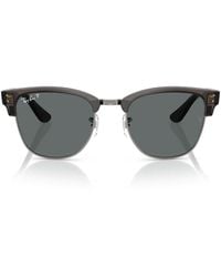 Ray-Ban - Clubmaster Reverse Square Frame Sunglasses - Lyst