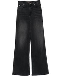 Twinset - High Waist Wide-Leg Jeans - Lyst
