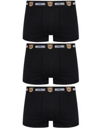 Moschino - Logo Bear Three-Pack Boxer Briefs - Lyst