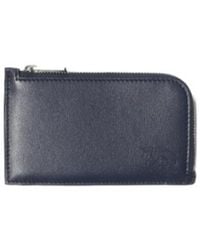 Burberry - Pop Check Zip Card Case - Lyst