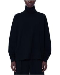 The Row - Long-Sleeve Knit Top - Lyst