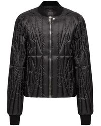 Moncler - Moncler Rick Owens Geocamo Flight Down Bomber Jacket - Lyst