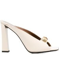 Giuseppe Zanotti - Embellished Leather Sandals - Lyst
