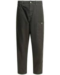 Stone Island - Patch-Pocket Drawstring-Cuff Trousers - Lyst