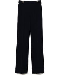 Twinset - Crêpe Cady High Waist Trousers - Lyst
