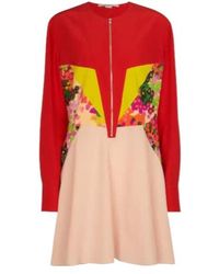 Stella McCartney - Printed Silk Minidress - Lyst