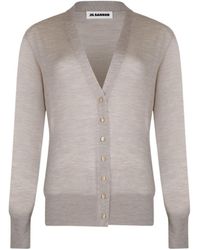 Jil Sander - Button-Up Cardigan - Lyst