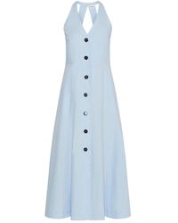 Marella - Sleeveless Stretch Poplin Dress - Lyst