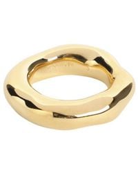 Jil Sander - Logo Engraved Ring - Lyst