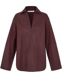 Samsøe & Samsøe - Sasully V-Neck Blouse - Lyst