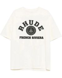 Rhude - French Riviera Graphic T-Shirt - Lyst