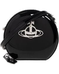 Vivienne Westwood - Orb-Plaque Leather Satchel Bag - Lyst