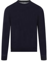 Kiton - Knitted Crewneck Pullover - Lyst