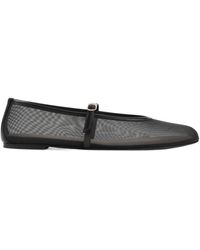 Stuart Weitzman - Round Toe Ballet Shoes - Lyst