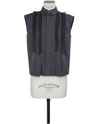 Sacai - Sleeveless Shirt - Lyst