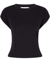 Proenza Schouler - Cotton-Jersey T-Shirt - Lyst