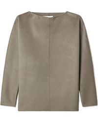 TOVE - Reine Paneled Wool-Blend Felt Top - Lyst